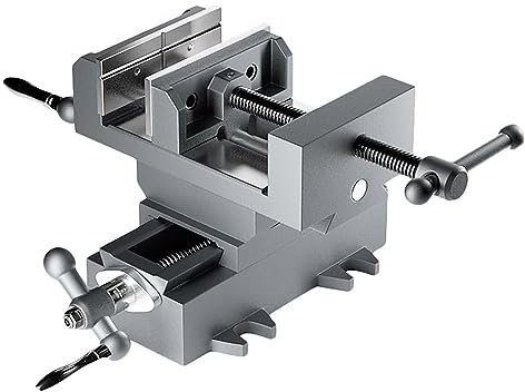 Étau d'établi pour fraiseuse à bois CNC - Étau à glissière croisée X-Y robuste pour perceuse et fraisage CNC
