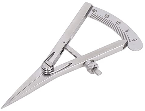 Leder-Kompass, Handgefertigt, Zum Selbermachen, Leder, Kunst, Leder, Markierungslehre, Zeichenkompass, Edelstahl, Verstellbar, Feinmarkierungslehre (Markierungslehre mit