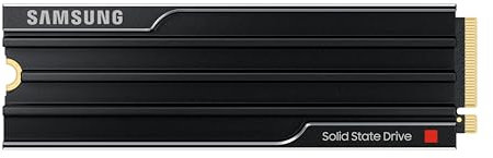 Samsung 9100 Pro with Heatsink - PCIe 5.0 x4 1TB, NVMe 2.0, M.2 Internal SSD, up to 14,700MB/s, Fast Speed, Thermal Control, MZ-VAP1T0CW [Canada Version]