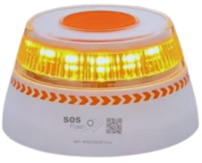 RECAMBIALIA TU TIENDA DE RECAMBIOS ONLINE Luz Emergencia Coche Homologado DGT Geolocalización - V16 Exigible a Partir de 2026 - Baliza Conectada con DGT 3.0 - Imán Resistente - Plan de Datos Incluido