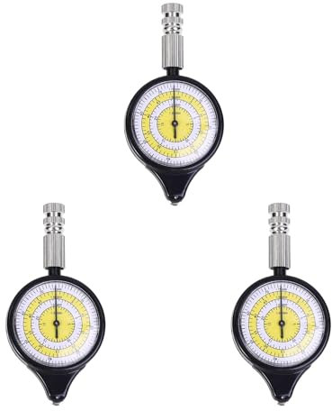 Reinscer 3X Kartenmesser Karte Entfernungsmesser Entfernungsmesser Multifunktionskompass KrüMmungsmesser Outdoor Klettern Sport Karte Entfernungsmesser