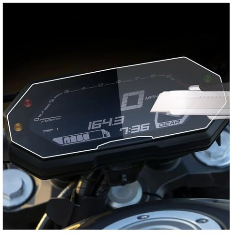 Pellicola protettiva tachimetro Per YAMAHA MT07 Per MT-07 FZ07 FZ 07 2020-2022 Strumento Moto Pannello Pellicola Anti-graffio Cruscotto Protezione Dello Schermo