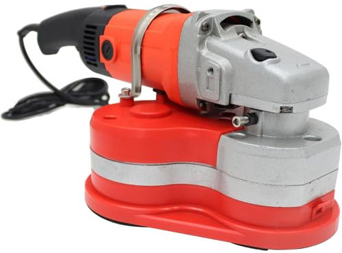 YORCME Polisseur diamanté électrique, diamètre de meulage de 20 cm, 3 meules diamantées, Ponceuse à béton de 3000 W pour Le Polissage des Surfaces en Pierre et béton