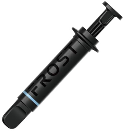 ID-COOLING Frost X55 Luna - Pasta térmica de 4 g, aroma a brisa oceánica | Conductividad térmica de 16,2 W/m-K, compuesto térmico CPU/GPU de alto rendimiento, duradero, no conductor
