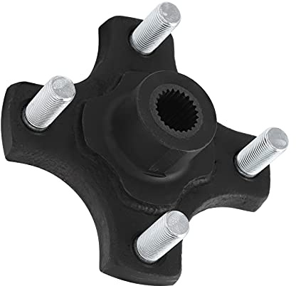 Hapivida Rear Wheel Hub Flange Plate 604112, Metal Replacement Part for EZGO RXV 2008 Up