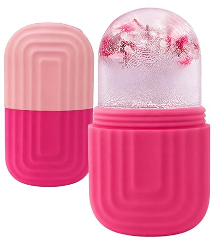 LAC FOR YOU Ice Roller Viso - Rullo Ghiaccio Viso per Ridurre il Gonfiore e Restringere i Pori - Skincare Accessori