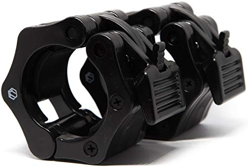 Sporttrend 24® Schnellverschlüsse Set 30mm, 28mm, 50mm in schwarz für Hantelstangen | sichere Fixierung von Gewichten und maximaler Halt