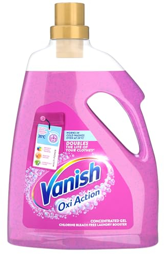Vanish Gold Oxi Action Gel Stain Remover Fabric Clothes Colour Safe 2250ml