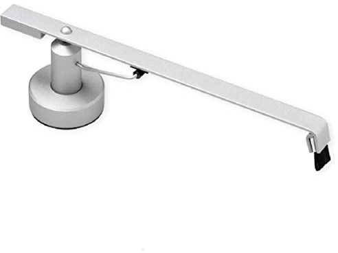 Pro-Ject Sweep It E Mitlaufbesen mit Naturhaarbürste (Silber)