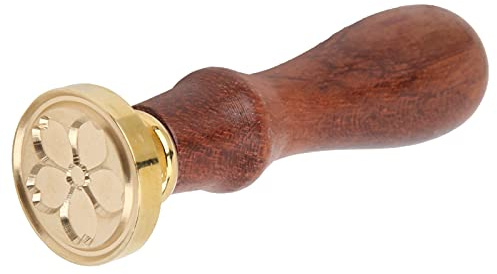DIY Holz Wachs Siegel Stempel, Siegelstempel Personalisiert Siegelstempel, Siegelstempel Sakura-Muster Siegellack-Siegelstempel Mit Holzgriff DIY Versiegelung