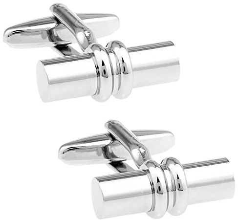 Banemi Manschettenknöpfe Cool, Manschettenknöpfe Cool Kupfer Zylinder Sets für das Hochzeitsgeschäft