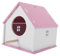 DOITOOL Pet Bird House Parrot Nest Feeding House for Outdoor Use Lightweight Weather-resistant Design for Garden Decoration and Bird Feeding