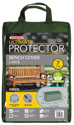 Bosmere Ultimate Protector Bench Seat Cover 3-4 Seat Green U615G
