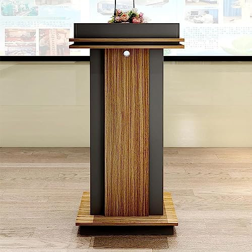 Rednerpult-Podiumständer, Rednerpultständer aus massivem Holz, robuste Rednerpulte, Kirchenkanzeln, Lehrerpult aus Holz für Büro, Schulpodien, hat viele Verwendungsmöglichkeiten