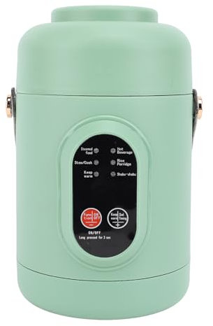 Hot Pot électrique, Bouilloire électrique Portable Multifonctionnelle 500 W 800 Ml avec Panier à Vapeur en Acier Inoxydable, Faitout électrique pour Dortoir, Bureau, Voyage,