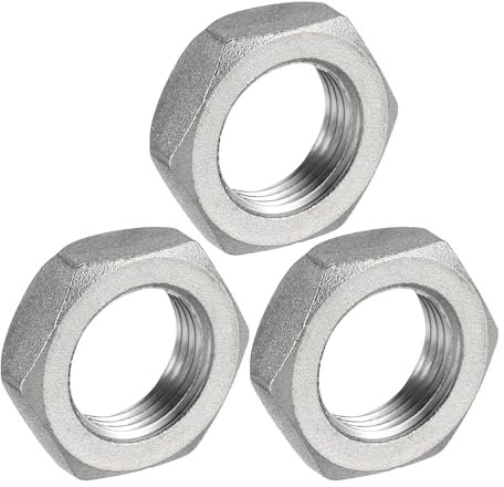 QUARKZMAN 3Pcs Raccord De Tuyau Coulé Écrou À Six Pans 304 Acier Inoxydable