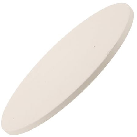 HOLIDYOYO Piedra Para Horno Bandeja Redonda Para Pizza De Cordierita Resistente Altas Temperaturas Fácil De Limpiar Seguro Para Alimentos Para Asar y Hornear