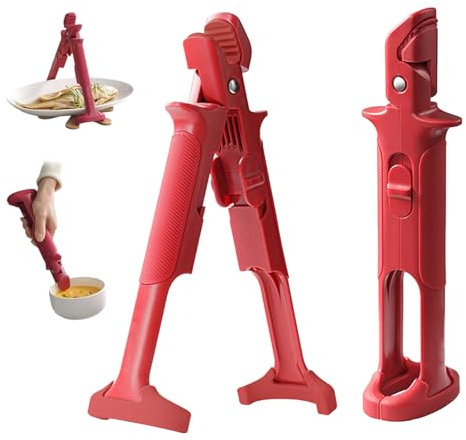 Wixovo 2-en-1 Pince pour Air Fryer,Pince Multifonctions Anti-brûlure en Silicone,Pince Anti Brûlure pour Friteuses, Plateaux à Pizza, Micro-ondes,pince silicone air fryer,Bols Chauds