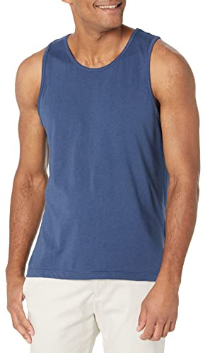 Amazon Essentials Camiseta Deportiva sin Mangas para Gimnasio, Ligera, Elástica, de Secado Rápido y Absorbe la Humedad Hombre
