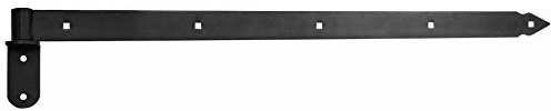 Ladenband Ladenbänder Türbänder Torband 1000 x 50 x6 mm mit 18 mm Kloben Schwarz
