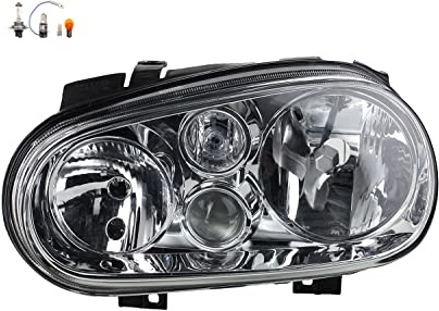 Johns, Scheinwerfer Halogen passend für VW Golf IV 1J 08/97-06/2005 Links Leuchtmittel