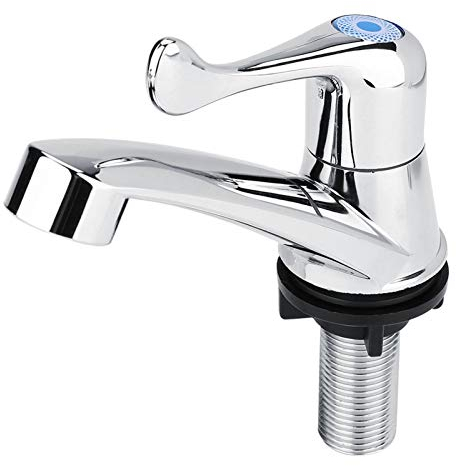 Kaltwasserhahn Gäste Wc, Waschtischarmatur, kaltwasserhahn, Wasserhahn Bad Kaltwasser ABS Kunststoff einzelner Kaltwasserhahn Wasserhahn Badezimmer Waschbecken Küchenspüle Zubehör