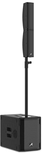 Audibax Detroit 1000 DSP - Enceinte Système de Sonorisation - Système de Colonnes Actives Gamme Complète - Puissance 1000W - Module DSP avec Amplificateur Classe D - Connexion Bluetooth 5.0 et TWS