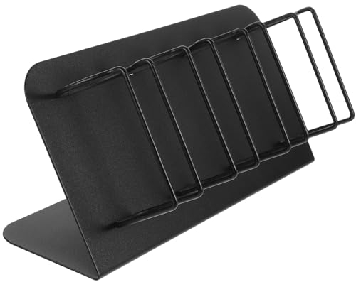 Alipis Desktop Clipper Holder and Barber Tool Organizer, Black