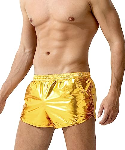 Casey Kevin Boxer Homme Sexy Short Paillette Disco Homme Lingerie et Vêtements Sexy