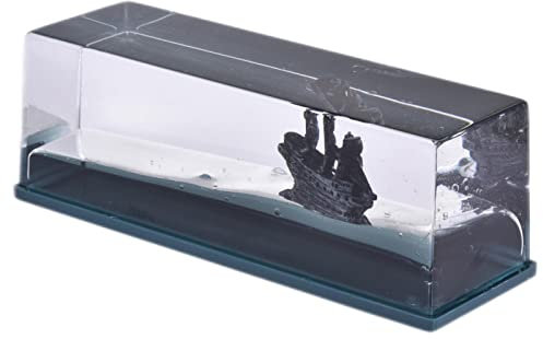 Flüssige Drift-Flasche – Kreuzfahrtschiff-Flüssigkeitsflasche | Acryl-Kreuzfahrtschiff-Flüssigkeitsmodell | Kreuzfahrtschiff-Dekoration für Auto- -Vitrinen und | Briefbeschwerer Desktop-Dekoration