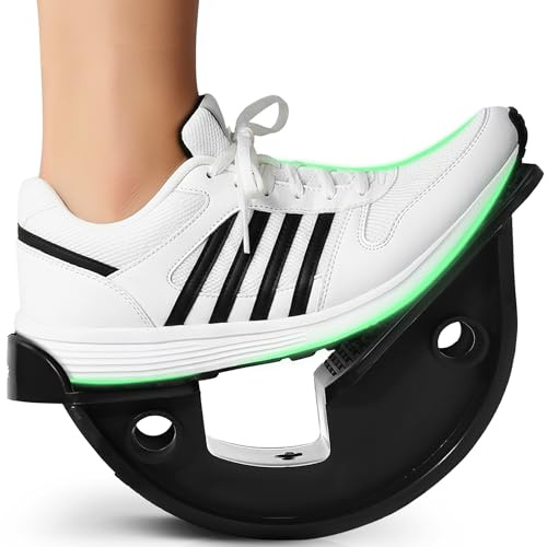 FitnessX Allungatore per polpaccio, per tendine d'Achille, fascite plantare e sollievo dal dolore alla caviglia, design resistente e antiscivolo, per casa o palestra
