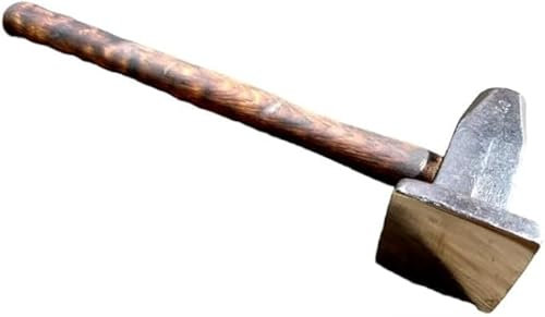 Martello piatto da fabbro/incudine per uso intensivo, 1,4 kg.