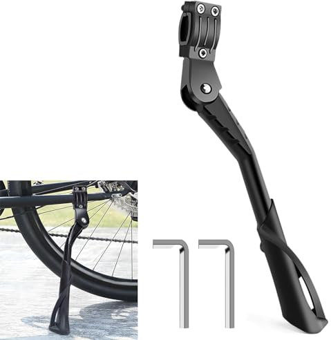 Hhaoysogd Fahrradständer 24-29 Zoll, 3 Löcher Höhenverstellbar Fahrrad Ständer Mountainbike, Dick und Dick Aluminiumlegierung rutschfest Fahrrad Ständer, Universal Bike Stand für Mountainbike Cityrad