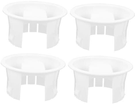 ULTECHNOVO 4pcs Cold Kettle Pitcher Lids White Pc Leak-Proof Household Water Jug Covers Compact Multi-Function Sealed Carafe Accessories for Daily Use