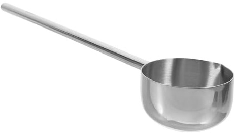 FUNNETOYU Pentola Per Olio Bollente in Acciaio 304 Con Manico Lungo, Mini Pentolino Per Burro e Salse, Riscaldamento Uniforme Per Cucina Domestica e Ristoranti