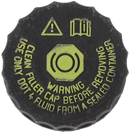 Tbest Tappo Serbatoio Fluido Freno ABS Copertura Sigillante in Plastica Ad Alta Temperatura per 206 207 307 308 408 508 307C 307C 307SW 308C C 308SW Veicoli di Ricambio Numeri 464334