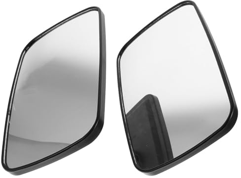 UPKOCH Specchietti Retrovisori per Carrelli Elevatori e Rimorchi Set da 2 Pezzi Grandangolari Antiurto Montaggio Rapido Antiappannamento Compatibili per Uso Industriale e Agricolo