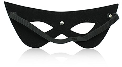 Canarea Augenmaske Augenbinde Erotik Damen Herren Kunstleder sm Bondage Fetisch Sex Spielzeug Cosplay Für Anfänger Paare Spiel Requisiten Verstellbar Katze