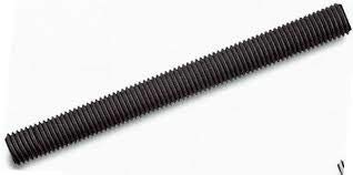 Barra filettata WHITWORTH 3/8 pollice lunghezza mm 1000 in ferro grezzo