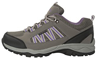 Mountain Warehouse Path Womens Outdoor Walking Shoes | Durable & Waterproof Ladies Footwear with Great Grip & Stability, Cushioned Footbed for All-Day Comfort, For Hiking, Trekking