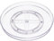 Amazon Basics Lot de 2 plateaux de rangement tournants, transparent, 30,5 cm