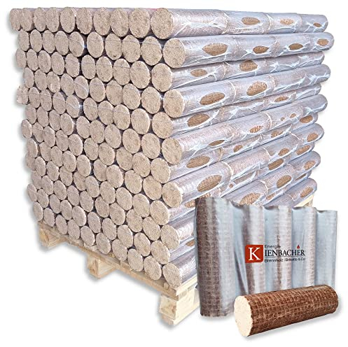 960kg Palette Nestro BrikettTOP SONDERAKTION Hartholzbriketts aus Buche und/oder Eiche Kamin Ofen Heizen Holz Gluthalter Brennholz Premium Öko Holzbriketts | Energie Kienbacher