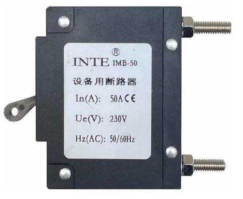 JBGBAL Disjoncteur Interrupteur à Bascule Thermique 50amp Usine d'éclairage