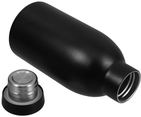 Alipis Bouteille Isotherme en Acier Inoxydable 350 Ml Double Paroi sous Vide, Gourde de Sport Réutilisable, Couvercle Anti-fuite, pour Fitness, Voyages et Activités Extérieures