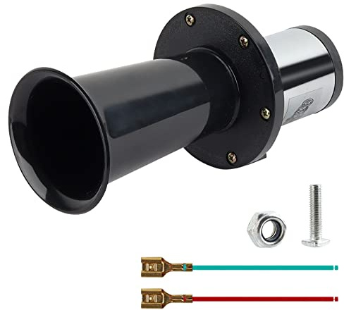 Safego 12V 125db Retro Hupe Antik-Hupe Signalhorn Oldtimer-Hupe | Air Horn für Auto Motorrad Antik Vintage Classic Old Car alte Oldtimer