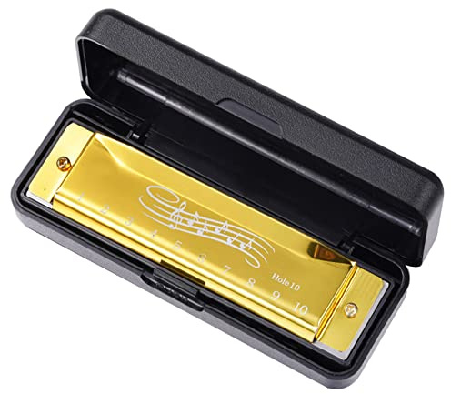 C-Schlüssel Blues Harmonica Blues 10-Loch, Harpodiatonische Harmonika, 20 Töne, Maus, Mundharmonika, Erwachsene, Kinder, Anfänger