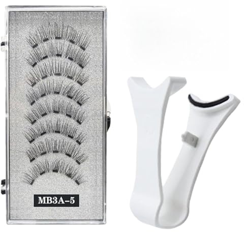3D Lösögonfransar - Magnetic Lash Kit, Long Wear Natural Lashes, Återanvändbar Eye Enhancer, Snabbappliceringsverktyg | Gentle No Glue Lashes For Women Girls Makeup Daglig Användning