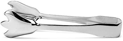 SWEET HOME Pinza Ghiaccio Argentata Argento Stile Cardinale cod.ZD00010SP cm 15,5x3,5 by Varotto & Co.