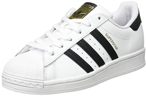 adidas Superstar J, Sneaker Uomo, Bianco Nucleo Nero Bianco, 39 1/3 EU