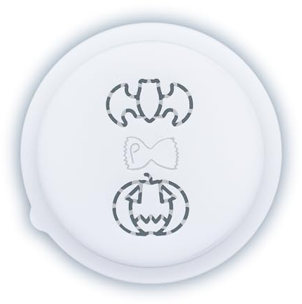 Pastidea - Matrize aus POM Halloween Kürbis Fledermaus kompatibel mit Philips Pastamaker Avance und Serie 7000